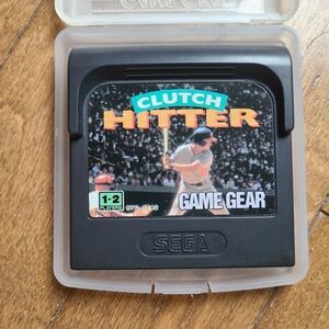 Clutch Hitter SEGA Game Gear Cartridge